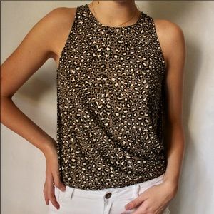 Elodie top leopard print Nordstrom